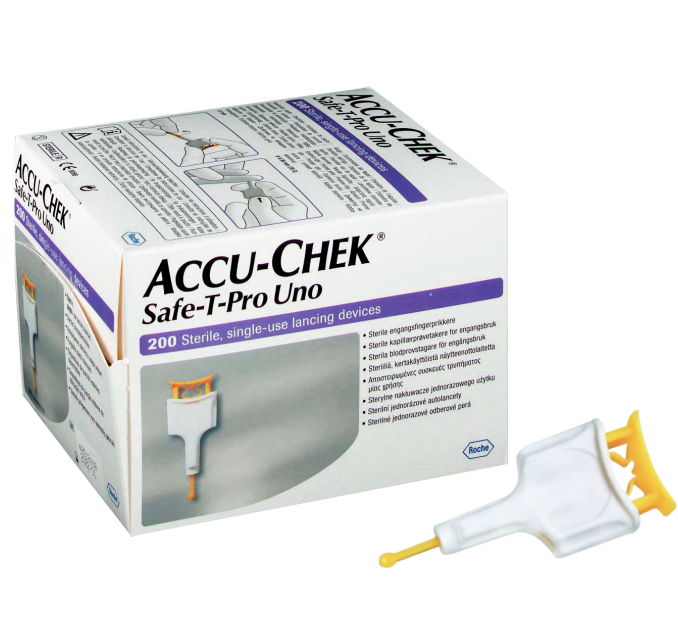 PARA ACCU-CHEK SAFE-T-PRO UNO